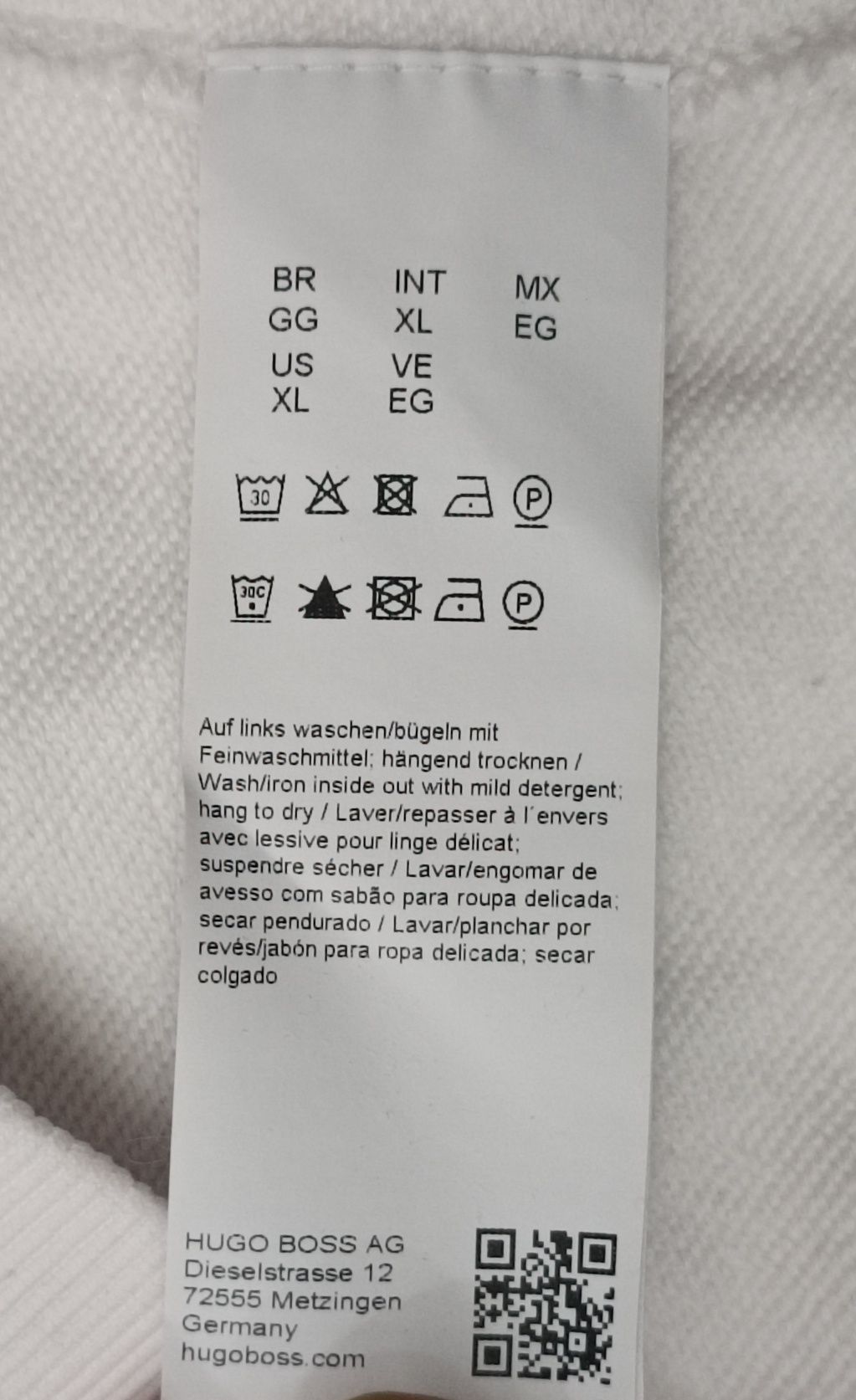 Hugo Boss Durty Sweatshirt оригинално горнище XL Бос памук суичър