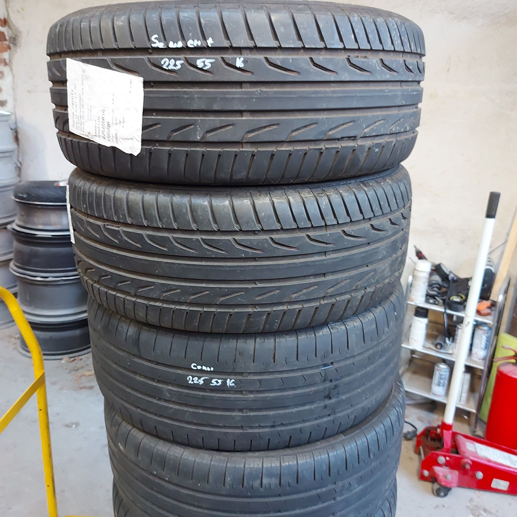 225/55/16"Semperit, Nokian.