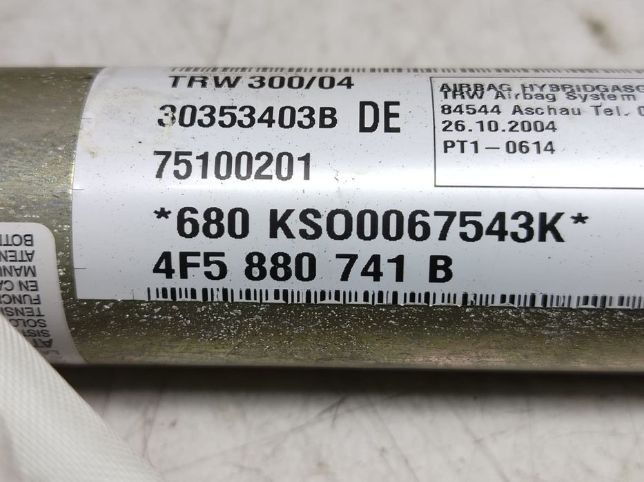 Airbag cortina stanga 4f5880741b Audi A6 4F/C6 [2004 - 2008] 2.0 tdi