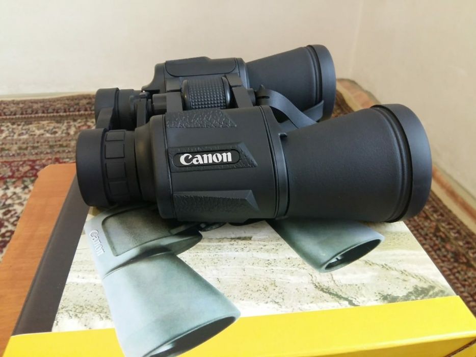 Мощный бинокль Canon 20×50 новые в упаковке