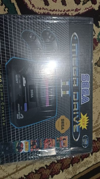 Игровые Сега сатылады новый 2 джойстик бәрі комплекті