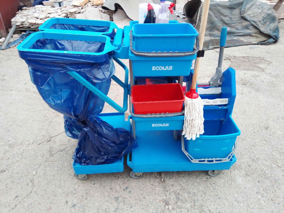 Vand carucior de curatenie marca Ecolab