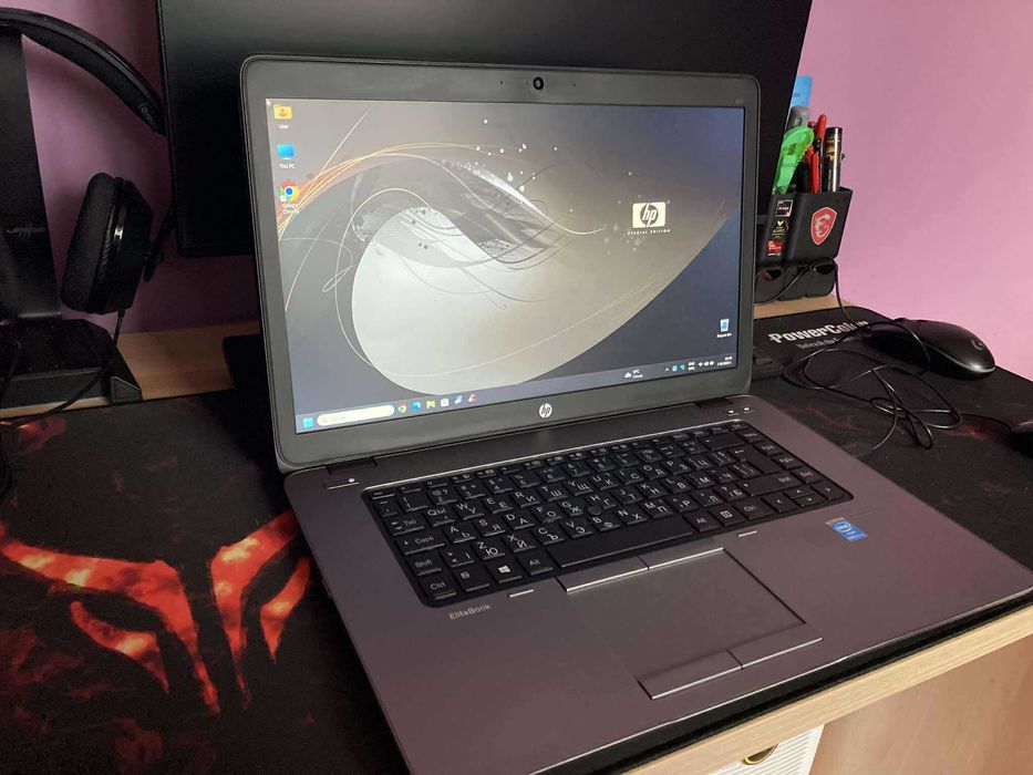 Бизнес лаптоп HP, Intel Core i5, 16 GB RAM, SSD NVMe, Win11