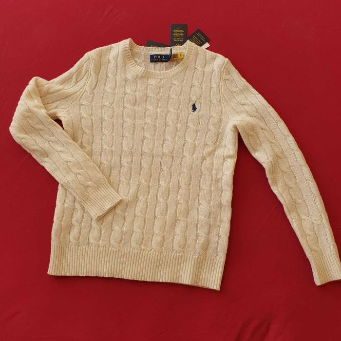 пуловер RALPH LAUREN вълна и кашмир