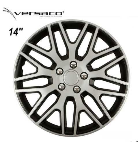 Тасове за джанти Versaco Dakar Silver/Black 14'' 15'' 16''