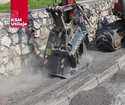 Freză de Asfalt 300mm - Soluția pentru Excavatoare și Buldoexcavatoare