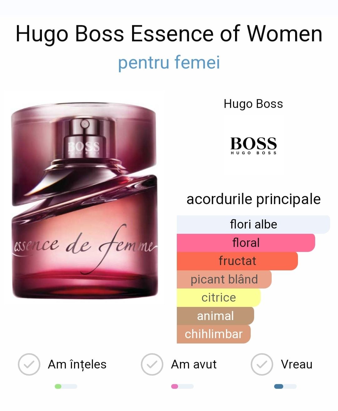 Parfum dama Essence de femme