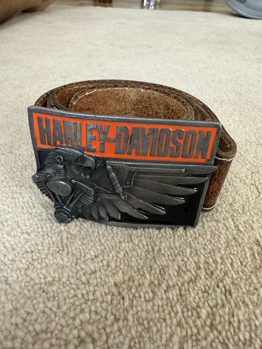 Curea cu catarama Harley Davidson originala