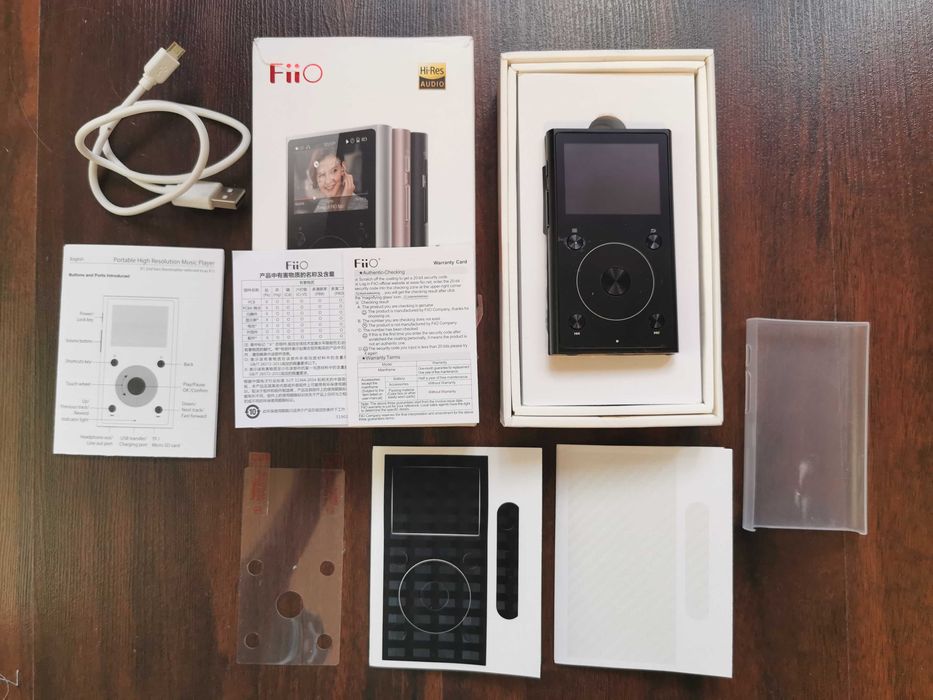 Fiio Player audio portabil Professional hi-res Flac Audiofil, Car Mode