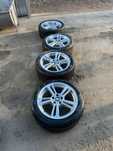 Set jante originale BMW 19 cu anvelope iarnă noi.