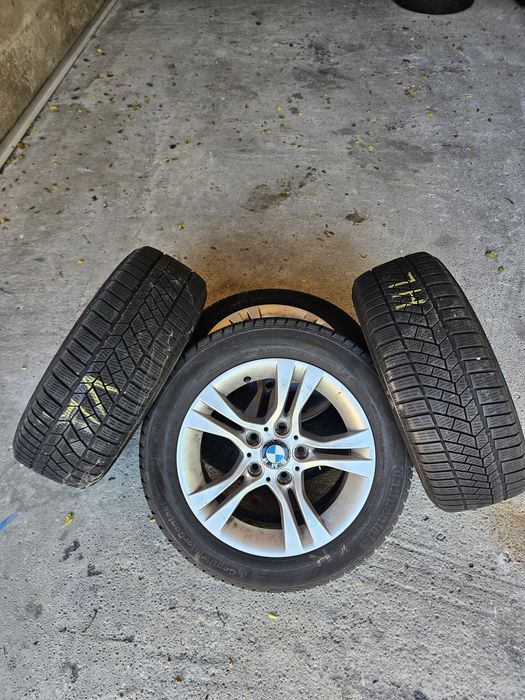 Roti BMW 5X120 7J×16 ET31 Cauciucuri iarna 205/55 R16 iarna