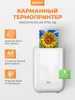 Мини-принтер цветной Xiaomi Mijia Portable Photo Printer AR ZINK