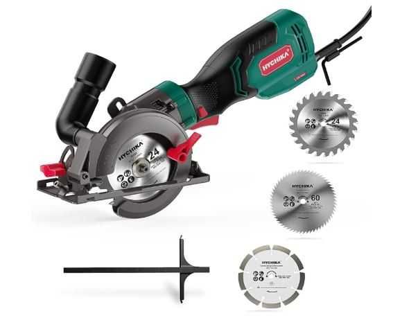 Fierăstrău circular HYCHIKA 750W, mini circular saw