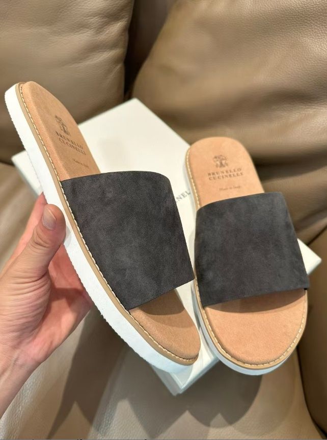 Brunello cucinelli тапки