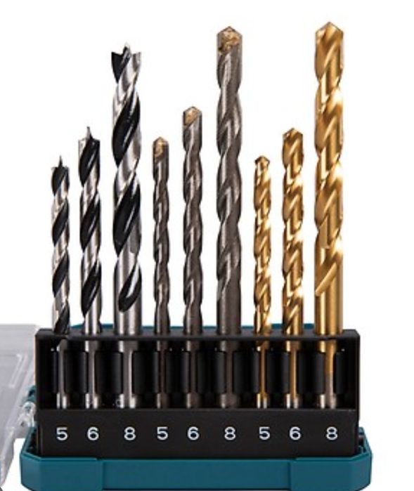 Makita комплект свредла 9 части