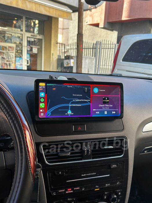Audi Q5 – 10.33” Android 14 Мултимедия CarPlay Ауди Навигация Андроид