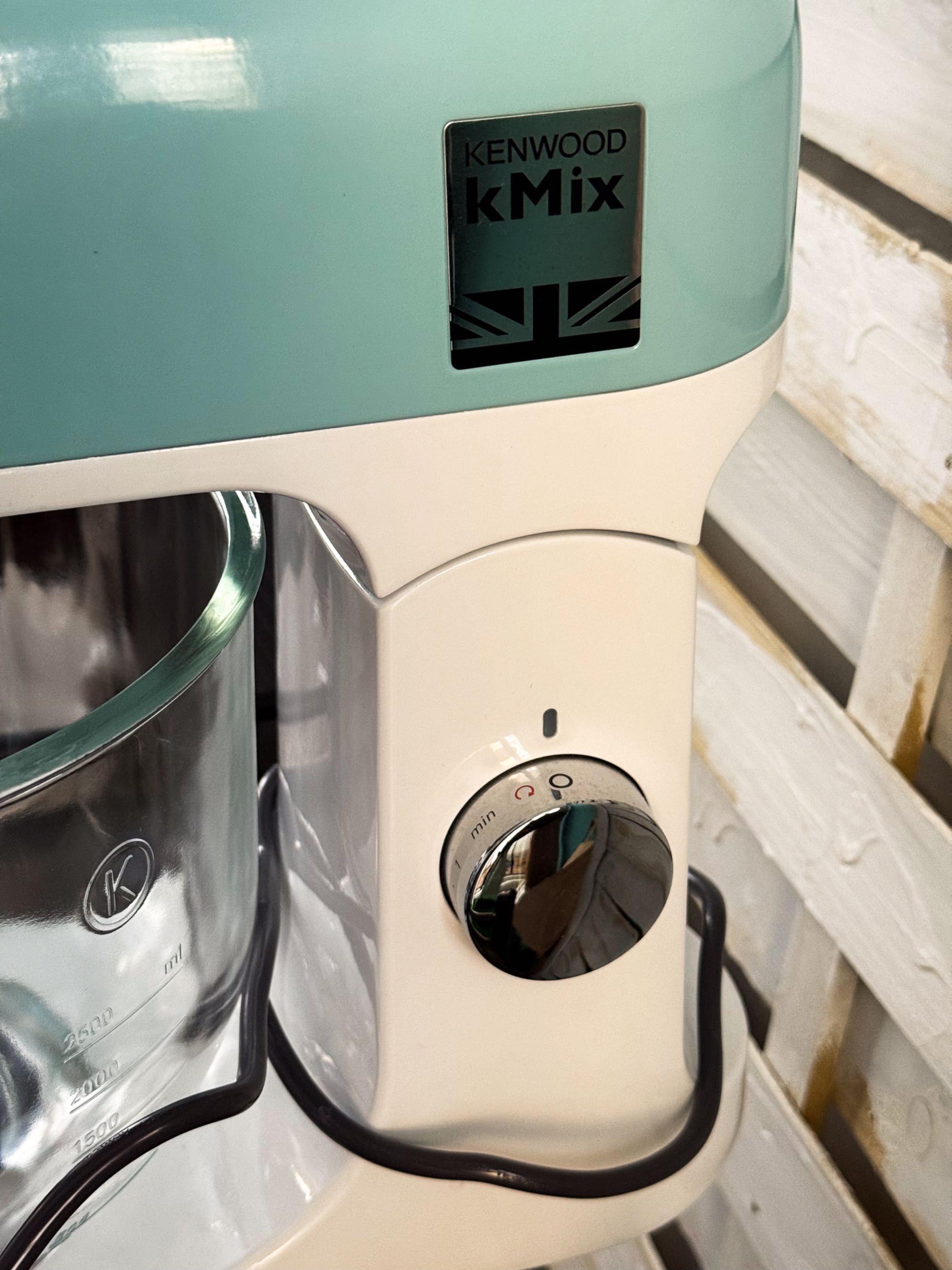 Планетарен миксер Kenwood kMix, 1000 W, стъклена купа 5 л, 6 скорости