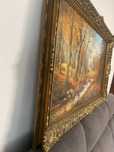 Tablou pictat pe pinza