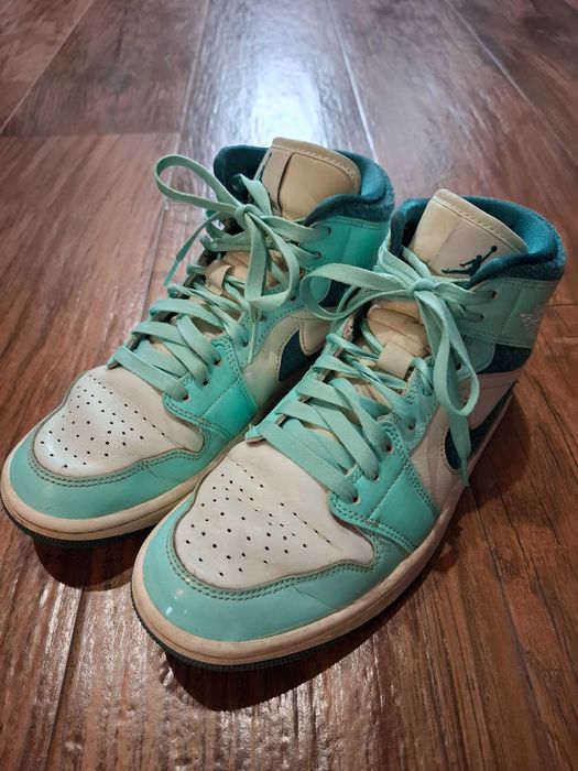 Nike
Сникърси Air Jordan 1 Mid Se, цвят тюркоаз/светло зелен/мента