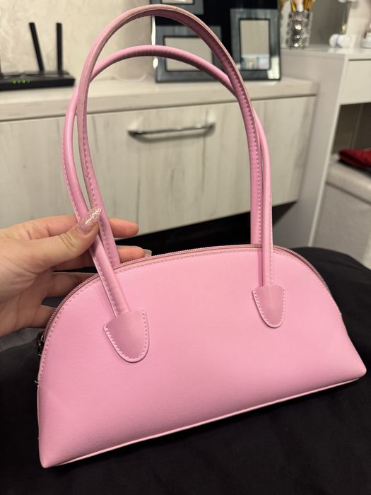 Дамска розова чанта