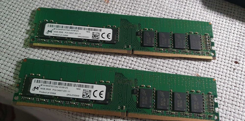 kit 32GB DDR4  pt Workstation sau pt AM4 2x16GB UDIMM ECC