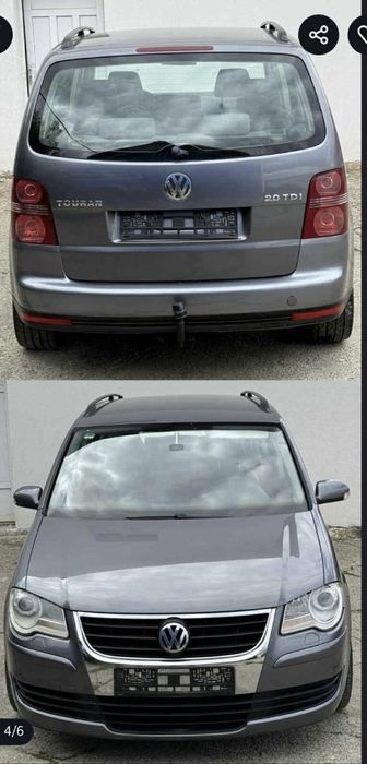VW TOURAN 2007 / 2.0 TDI / 7 LOCURI