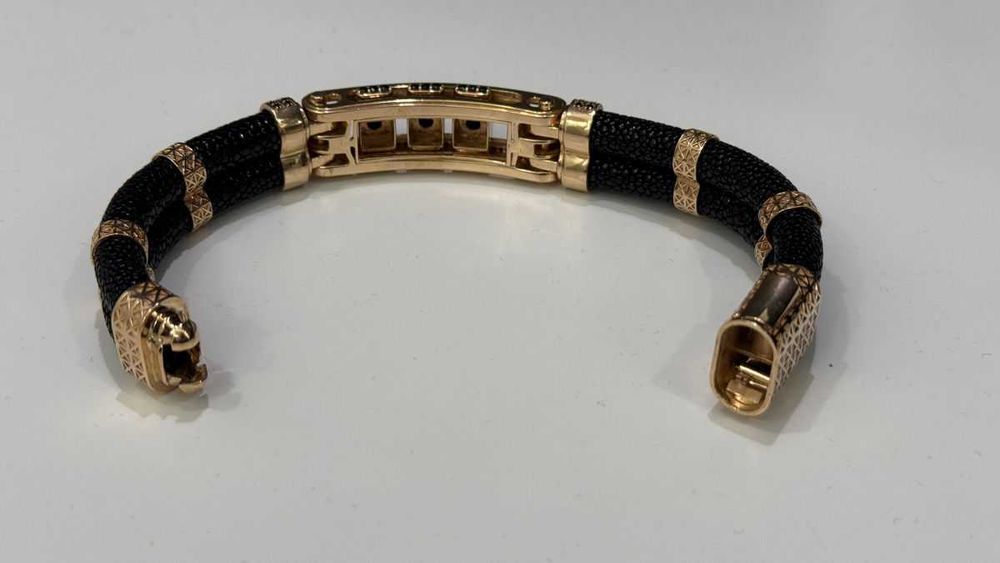 Bratara exclusiva din aur 14k, 75gr