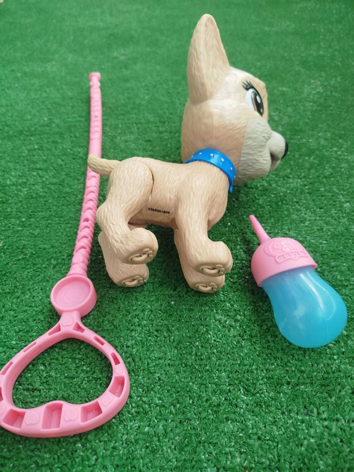Chi Chi Love Кученце на разходка Pii Pii Puppy-детска играчка кученце