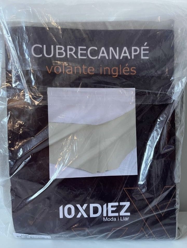 Husa premium pat - canapea (Bej - 135cm), nou