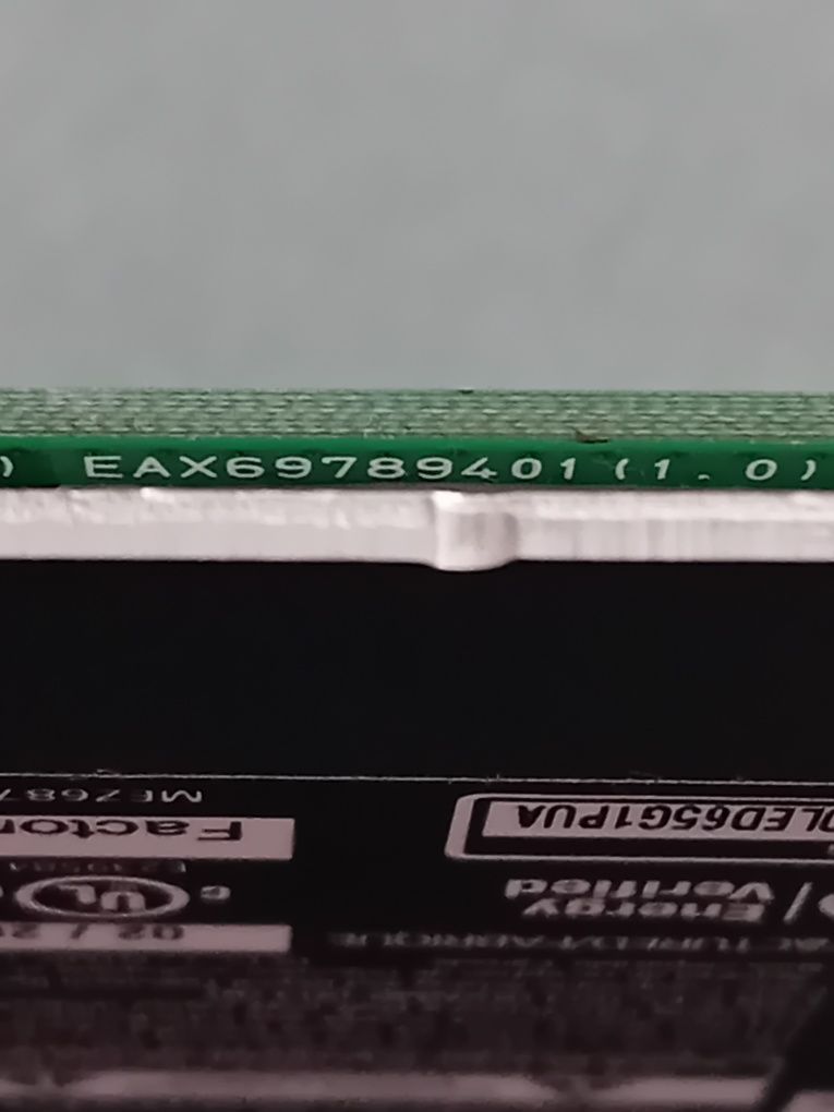 Дънна платка, Main board за телевизор LG OLED65G1