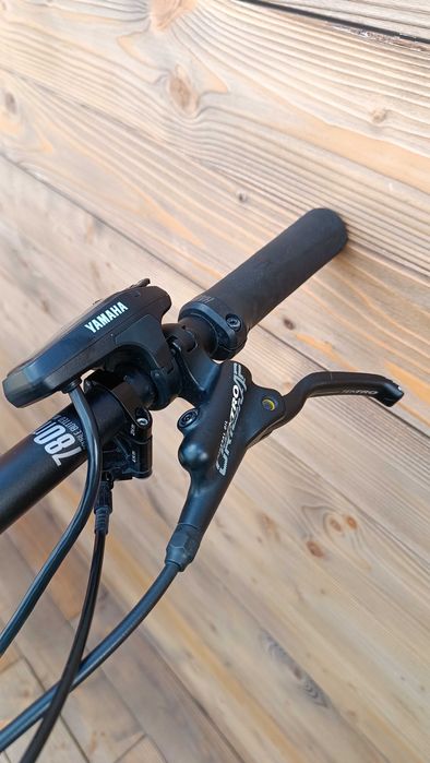 e-bike, bicicleta electrica Second HAIBIKE AllMtn 1, antracit,  M