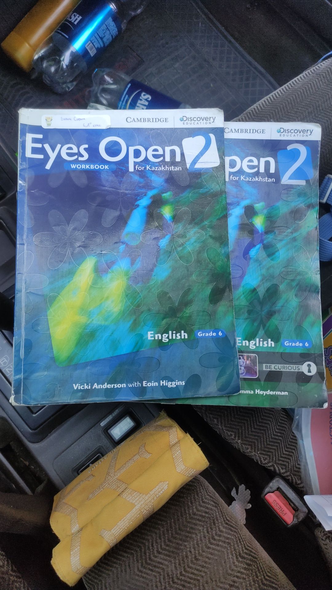 Учебник и тетрадь по английскому языку 6 класс