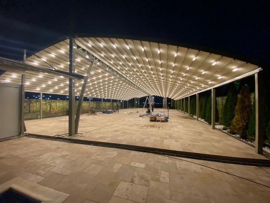 Producător pergole.  Preț avantajos. În rate