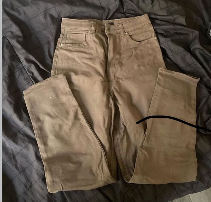 Чисто нови Кафяви дънки H&M