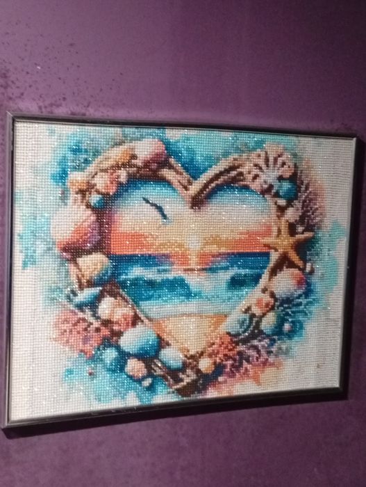 Готови рамкирани диамантени гоблени