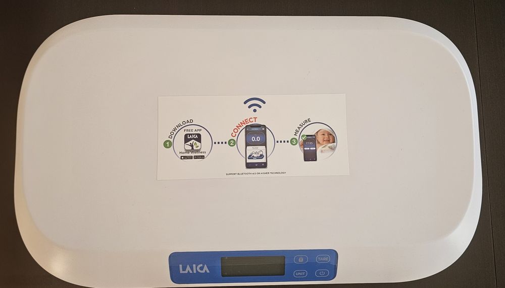 Бебешка електронна везна LAICA