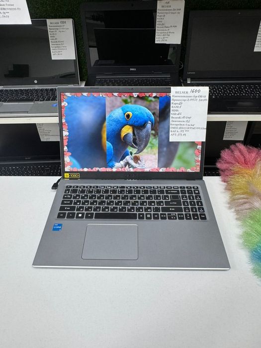 Красивый офисный ноутбук Acer i3/11 гарантия+сумка мышка коврик