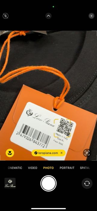 Loro Piana-Чисто новa автентичнa мъжкa тенискa ХЛ размер