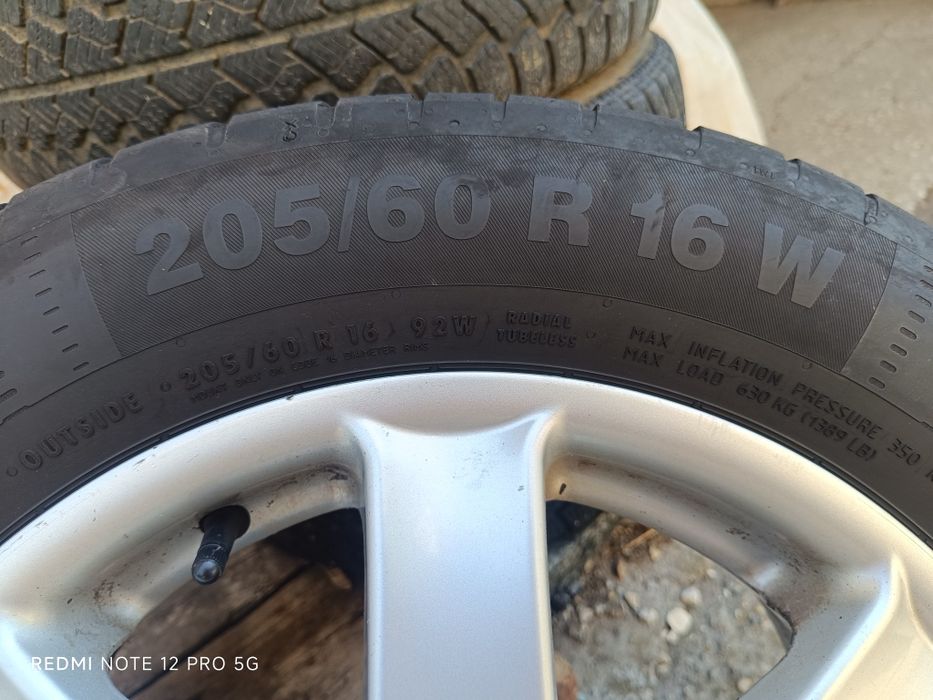 Летни гуми 16 цола 205 60 16 Continental и Bridgestone