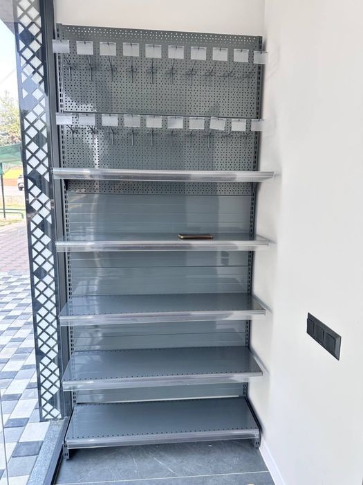 Oziq Ovqat Uchun Polkalar, Metal Polkalar, Stellaj, Prilavka, Stilaj