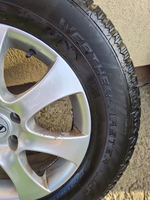 Jante aliaj Hyundai R17 si cauciucuri 235/65 R17 108T