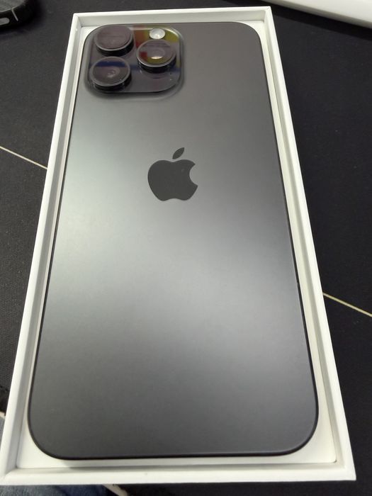 Iphone 15 PRO MAX black titanium 256gb 8gb ram 120hz IMPECABIL