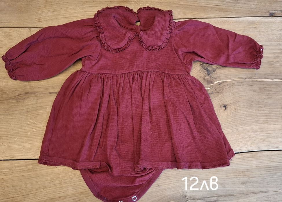 Рокля боди H&M 68размер