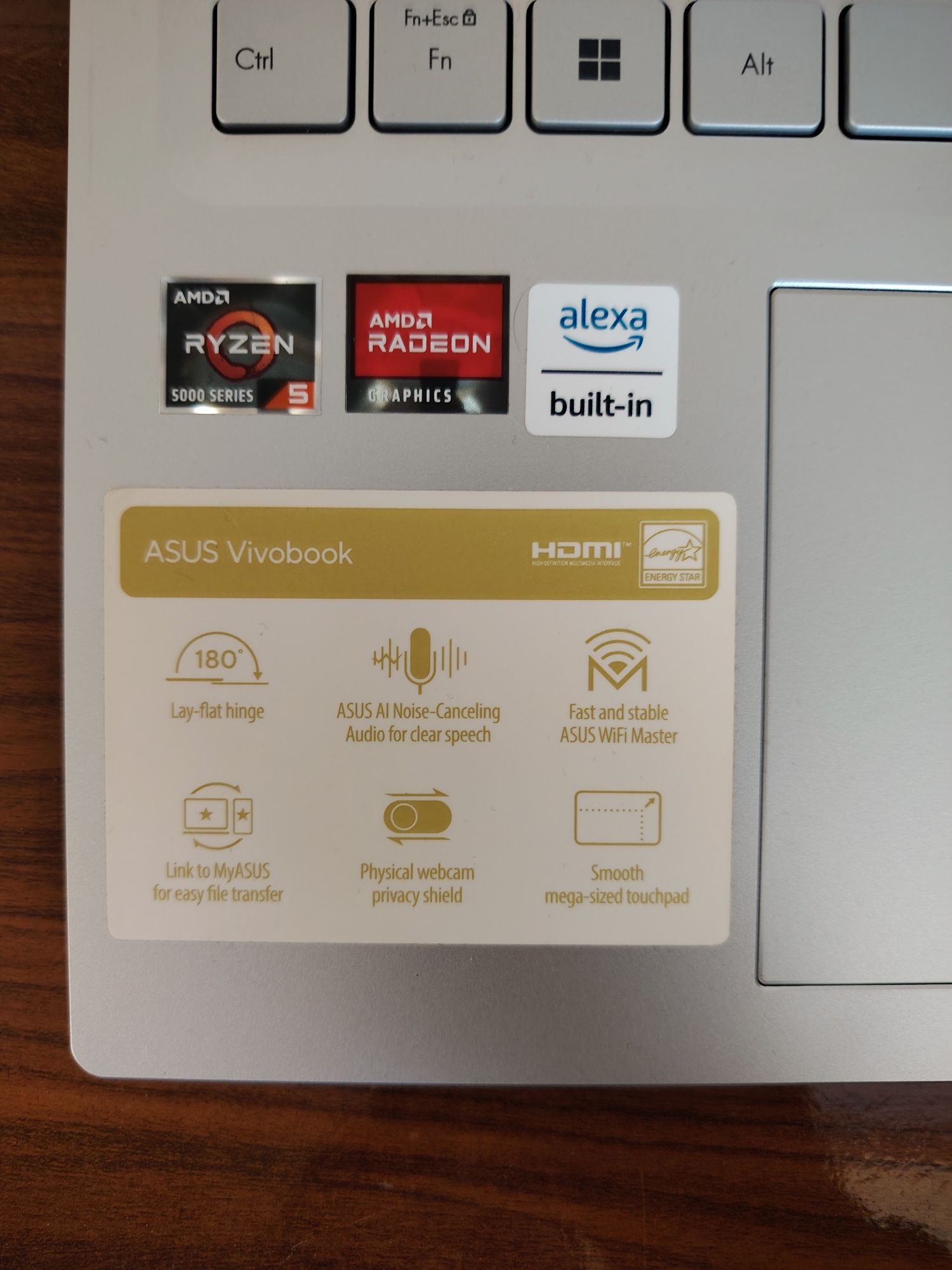 ASUS VivoBook sotiladi AMD Ryzen 5 5600H Radeon Graphics