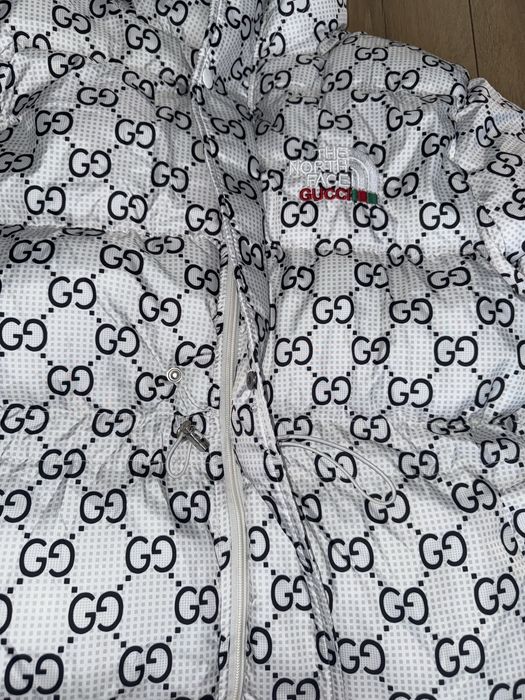 Дълго яке Gucci x The North Face