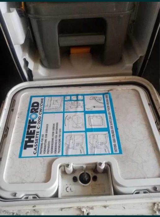 Тоалетна за кемпер ,каравана ,пълен комплект с вратички