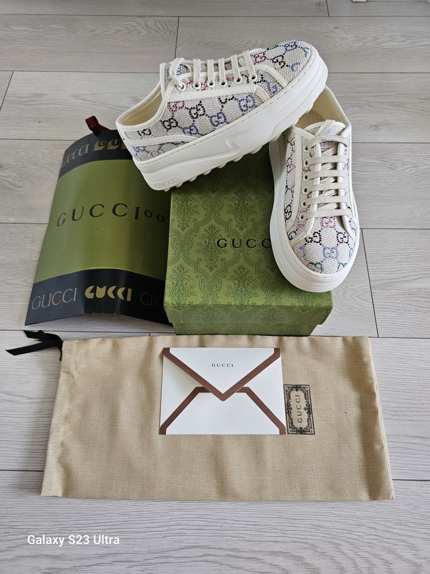 Sneakers Gucci Colecția Nouă