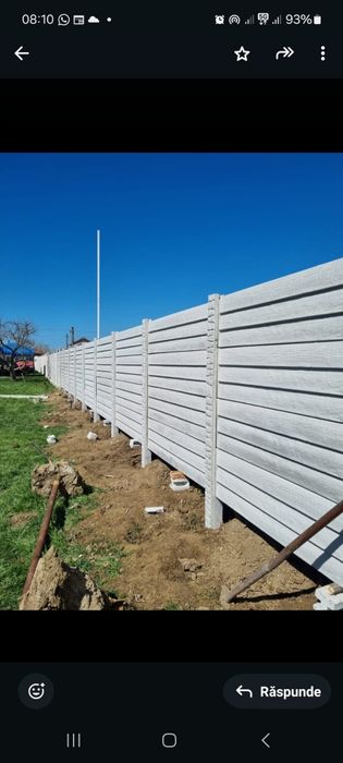 Produc si vand gard din beton
