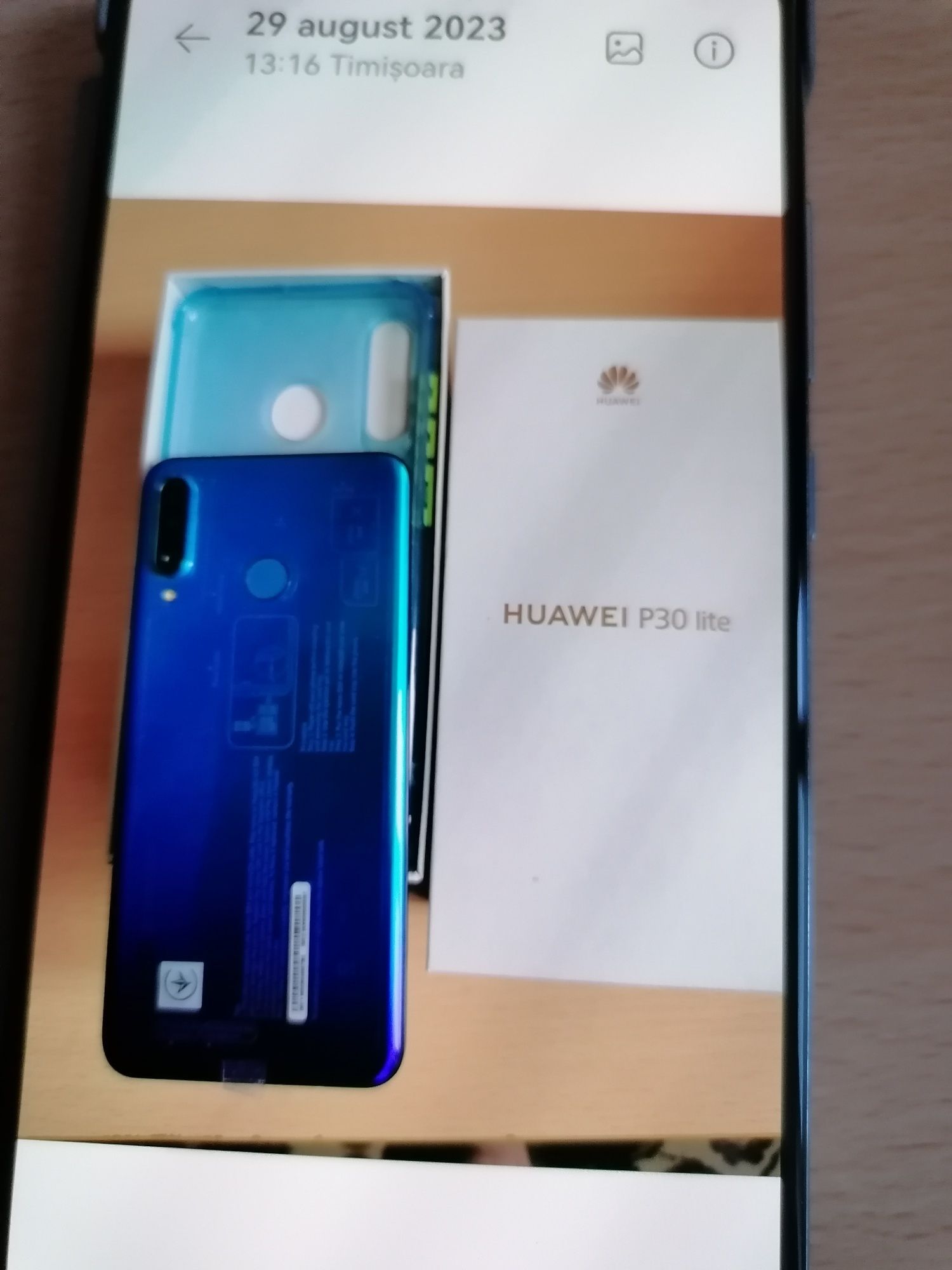 Vând Huawei p30 lite