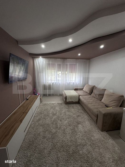 Apartament modern de 3 camere, parter, locuinta sau spatiu comercial